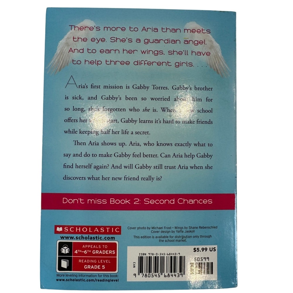 Everyday Angel New Beginnings Victoria Schwab Scholastic Book 1 Paperback 2014 - Picture 3 of 4